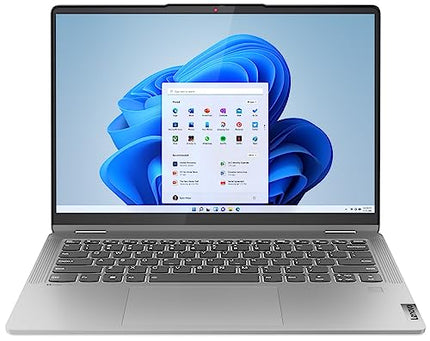 Lenovo IdeaPad Flex 5 Intel Core i3 1315U 14"(35.5cm) WUXGA+ IPS 2-in-1 Laptop (8GB/512GB SSD/Win 11/Office 2021/Backlit KB/FPR/FHD Camera/Alexa/3 Month Game Pass/Arctic Grey/1.5Kg),82Y0004YIN 