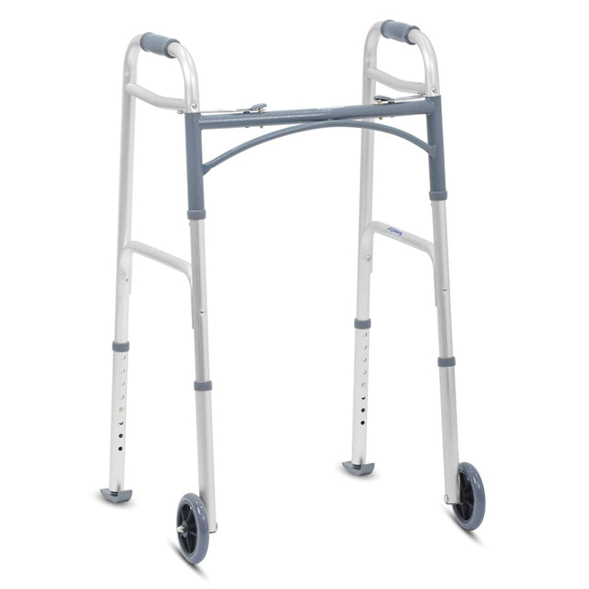 KosmoCare Deluxe Folding Walker with 5" castors 