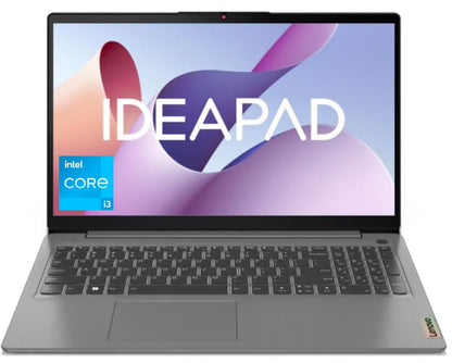 Lenovo IdeaPad Slim 3 2021 11th Gen Intel Core i3 15.6 FHD Thin & Light Laptop (8GB/256GB SSD/Windows 10/MS Office/2 Year Warranty/Arctic Grey/1.65Kg), 82H801CUIN