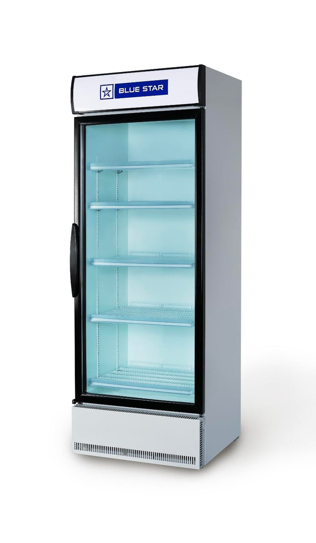 BLUE STAR SC650F 595 Liters Single Door Visi Cooler or Glass door Commercial Refrigerator 