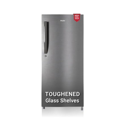 Haier 165 L, 1 Star, Direct-Cool Single Door Refrigerator (HED-171RS-P, Red Mono, 2024 Model)