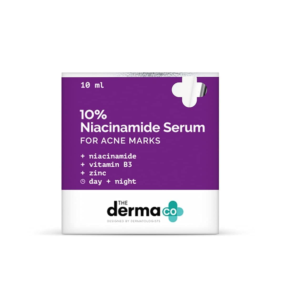 The Derma Co Oil Control 10% Niacinamide Face Serum with Zinc | Fades Acne Marks & Dark Spots | Controls Sebum production | 30 ml