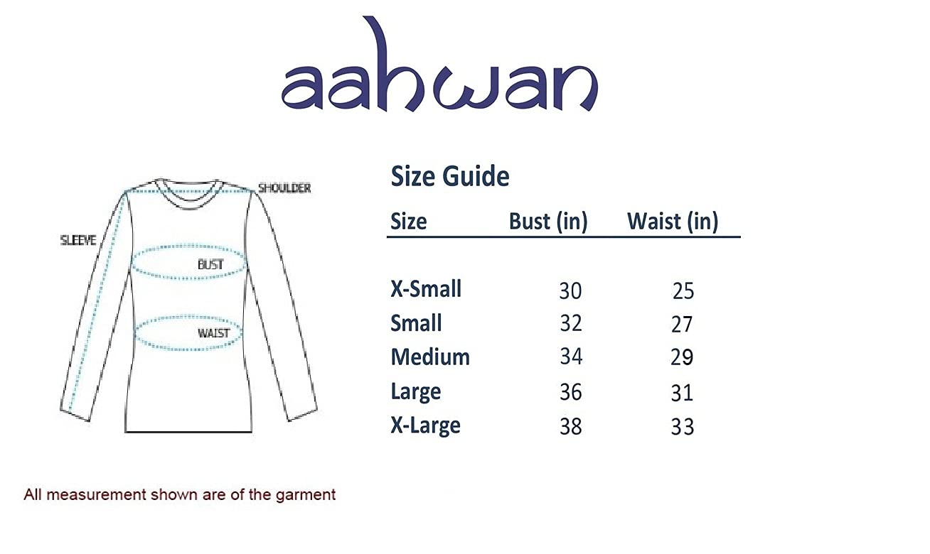 Aahwan Women's & Girl'S Solid Full Sleeve Slim Fit Crop Top