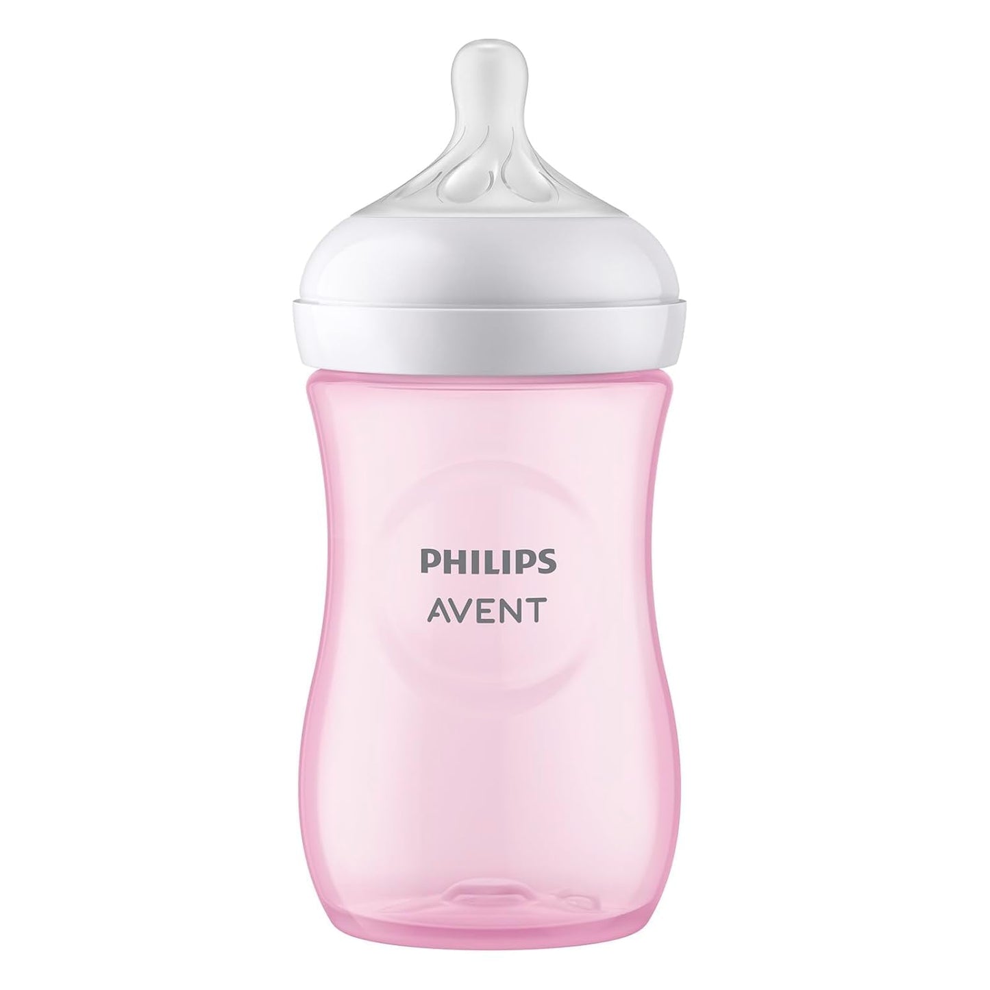 Philips Avent Natural Baby Feeding Bottle | No.1 Brand Recommended by Moms Worldwide | Ideal for 1 months+| Natural Response Technology Mimics Breastfeeding | Uniquely Designed Nipple releases milk only when baby drinks | Pack of 2| SCY903/02