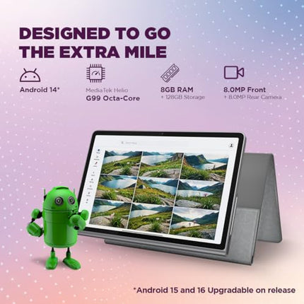 Lenovo Tab Plus with Octa JBL Hi-Fi Speakers| 8 GB RAM, 128 GB ROM| 11.5 Inch, 2K, 90 Hz Refresh| Wi-Fi Tablet| Android 14| 45 W Fast Charger| Built-in Kickstand| Color: Luna Grey 