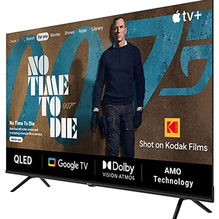 Kodak 139 Cm (55 Inches) Matrix Series 4K Ultra Hd Smart QLED Google Tv 55Mt5022, Black 