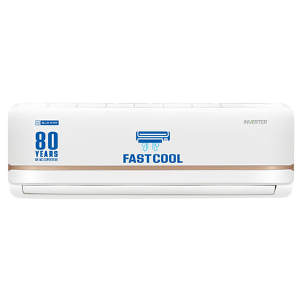 Blue Star 0.8 Ton 3 Star, 60 Months Warranty, Inverter Split AC (Copper,Convertible 5 in 1 Cooling, Multi Sensors, Dust Filter Blue Fins, Self Diagnosis, 2024 Model, IA309TNU, White) 