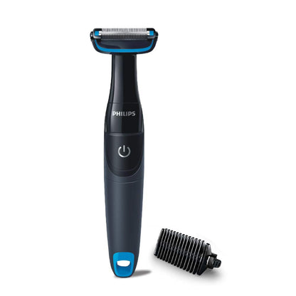 Philips India's No.1 Men's Trimmer | Self Sharpening Blades | Single Stroke Grooming I 9 in1 Face, Nose and Body I 3 year warranty | Powerful motor | No Oil Needed I 60 min runtime I MG3710/65