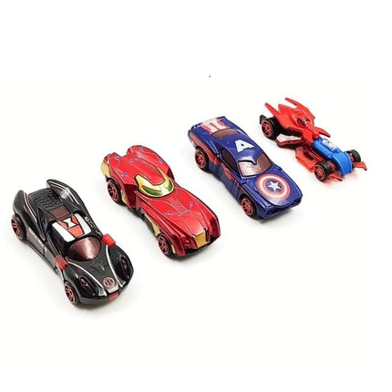 Galaxy Hi-Tech Mini Metal Die Cast Car Set Of-6 Toy Vehicle Play Set Free Wheel High Speed Unbreakable For Kids,Small Racing Car For Exciting Playtime Adventures,Movie Vehicle Car For Kids,Multicolor