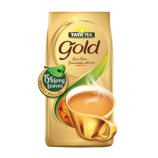 Tata Tea Gold | Premium Assam teas with Gently Rolled Aromatic Long Leaves | Rich & Aromatic Chai | Black Tea | 500grams