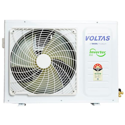 Voltas 1.5 Ton 5 Star Inverter Split AC (Copper, 5-in-1 Adjustable Mode, Anti-dust Filter, 2024 Model,185V Vertis Smart Elite Gold, White) 