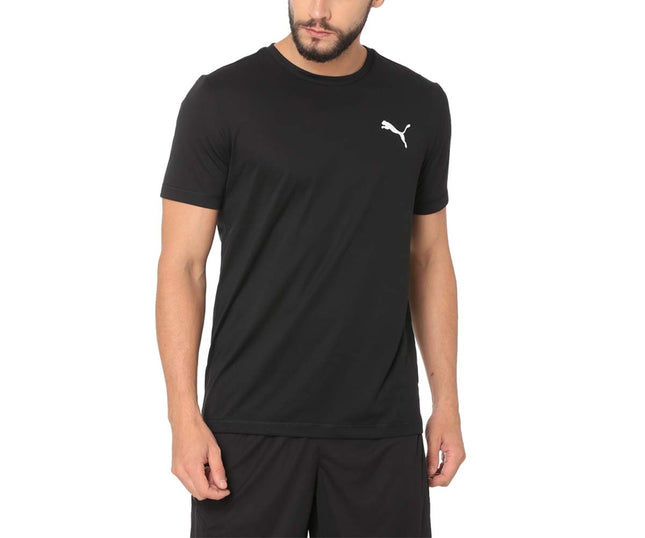 Puma Mens Regular Polyester Essential Small Logo Tee dryCELL