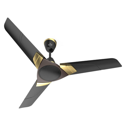 Polycab Aereo Plus Star Rated, 1200mm Ceiling Fan For Home | 100% Copper, High Speed & Air Delivery | Saves Up To 33% Electricity, Rust-Proof Aluminium Blades, 52 Watt | 3 Years Warranty【Lilac Silver】