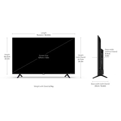 Acer 80 cm (32 inches) V Pro Series HD Ready Smart QLED Google TV with Android 14 (Black) | 16GB Storage | 30W Dolby Audio