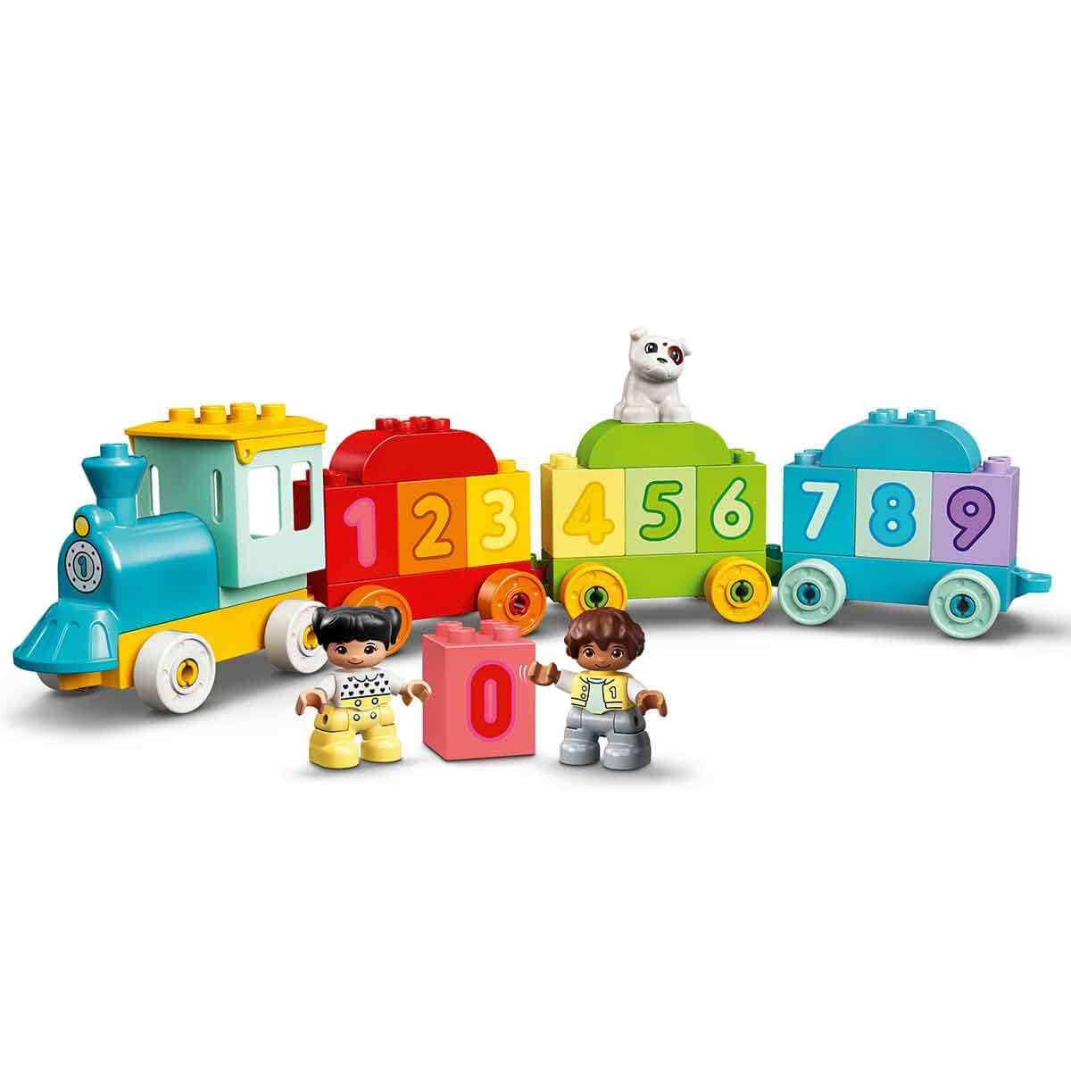 LEGO Duplo My First Number Train, Learn to Count 10954 Building Toy (23 Pieces), Multi Color