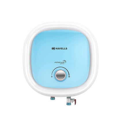 Havells Adonia Spin 25 Litre Storage Water Heater(Geyser)| Temperature Sensing LED Knob| Glass Coated Anti Rust Tank|Warranty: 7 Year on Tank| With Shock Safe Plug |Free Installation & Flexi Pipes 