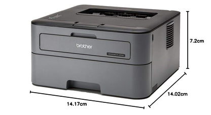 Brother HL-L2321D Automatic Duplex Laser Printers with 30 PPM Print Speed, 8 MB Memory, Large 250 Sheet Paper Tray, Wired USB Connectivity - Black