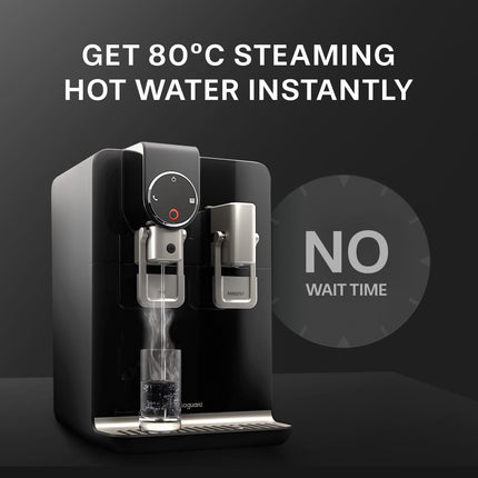 Aquaguard Blaze Insta Hot & Ambient 9-Stage RO, Dual Stainless Steel Tank Water Purifier | RO+UV+Active Copper Tech | Taste Adjuster | Upto 60% Water Savings | Suitable for all Water Sources 