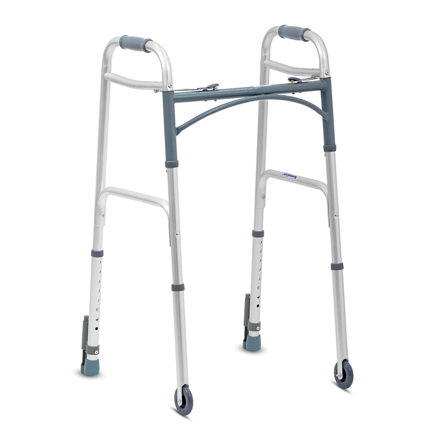 KosmoCare Deluxe Folding Walker with 5" castors