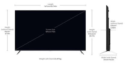 Acer 80 cm (32 inches) I Pro Series HD Ready Smart LED Google TV AR32HDIGU2841AT (Black)