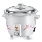 Prestige Delight PRWO 1.0 L Electric Rice Cooker|Detachable power cord|Durable body|Cool touch handles|White| Raw capacity-0.4L|Cooked capacity-1L|Cooks for a family of 2 to 3 members 