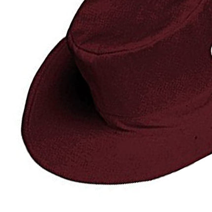 GM Unisex's Panama Cricket Hat X (1600708_Maroon