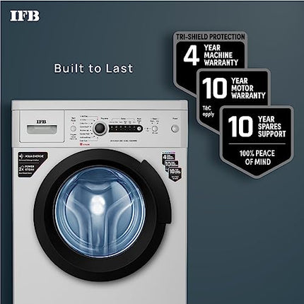 IFB 6 Kg 5 Star with 2X Power Steam, AI Powered, Fully Automatic Front Load Washing Machine (DIVA AQUA GBS 6010, In-built Heater, Grey) 