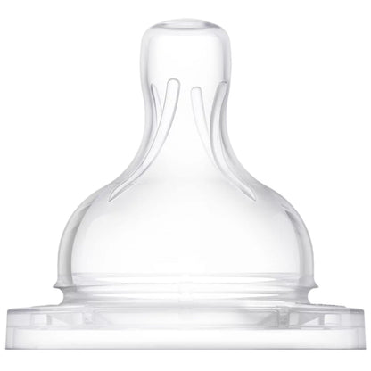 Philips Avent Natural Response Bottle Teat - 2 x Baby Bottle Flow 5 Teats for Babies Aged 6+ Months, BPA Free (Model SCY965/02)