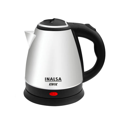 INALSA Premium English Finish Electric kettle|Analogue Temperature Display|2 Yr Warranty|Non Toxic SS Inner Body|Detachable Mesh Filter with Safety Cap (Callisto)