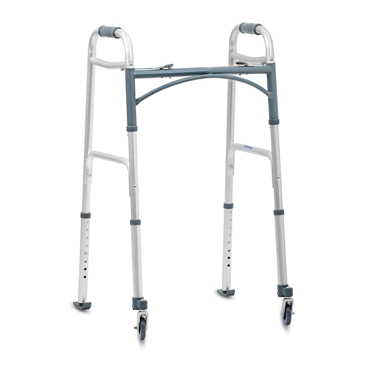 KosmoCare Deluxe Folding Walker with 5" castors