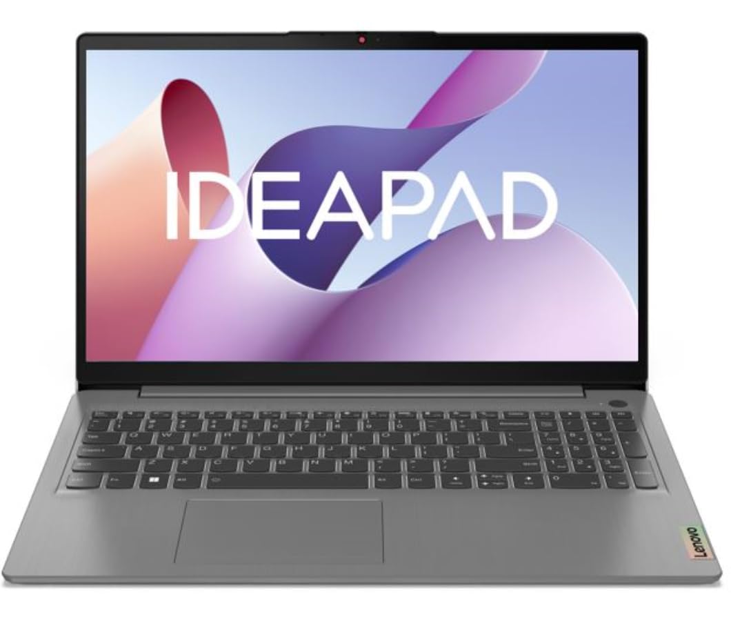 Lenovo IdeaPad Slim 3 12th Gen Intel® Core™ i5-12450H 15.6 inch (39.6cm) FHD Laptop (16GB/512GB SSD/Windows 11/Office 2024/Alexa Built-in/1Yr ADP Free/3 Month Game Pass/Arctic Grey/1.62Kg), 83ER00KPIN