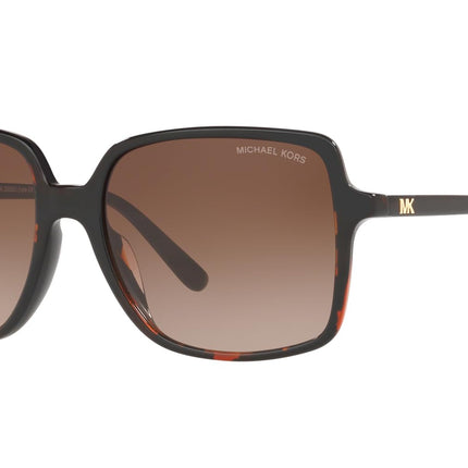 Michael Kors Men's Mk2098U 378113 Brown Tortoise Isle Of Palms Square Non-Polarized Sunglasses Lens, Db127.18 New New Tort, 56/17/140 56mm 