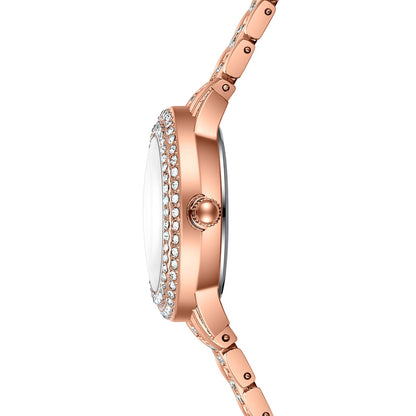 NIBOSI Women Wrist Watches Analog Rose Gold Dial Women's Watch for Girls&Miss&Ladies Diamond Studded with Stylish Girlfriend Watches