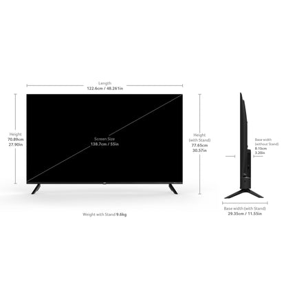 Acer 100 cm (40 inches) I Pro Series Full HD Smart LED Google TV AR40FDIGU2841AT (Black)