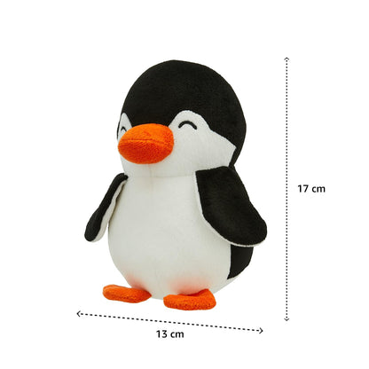 Amazon Brand - Jam & Honey Soft Penguin Plush Toy for Kids | Soft Toy for Boys and Girls | Super-Soft and Safe| Ideal for Gifting | Height 17 cm | Black and White