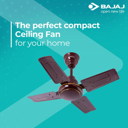 Bajaj Maxima 600 mm Ceiling Fan (Brown)