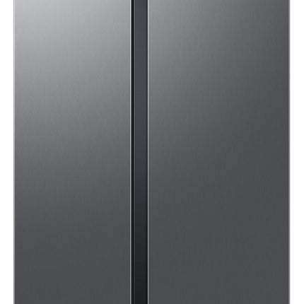 Samsung 653 L, 3 Star, Frost Free, Double Door, Convertible 5-in-1 Digital Inverter, Side By Side AI Enabled Smart Refrigerator with WiFi (RS76CG8003S9HL, Silver, Refined Inox, 2024 Model)