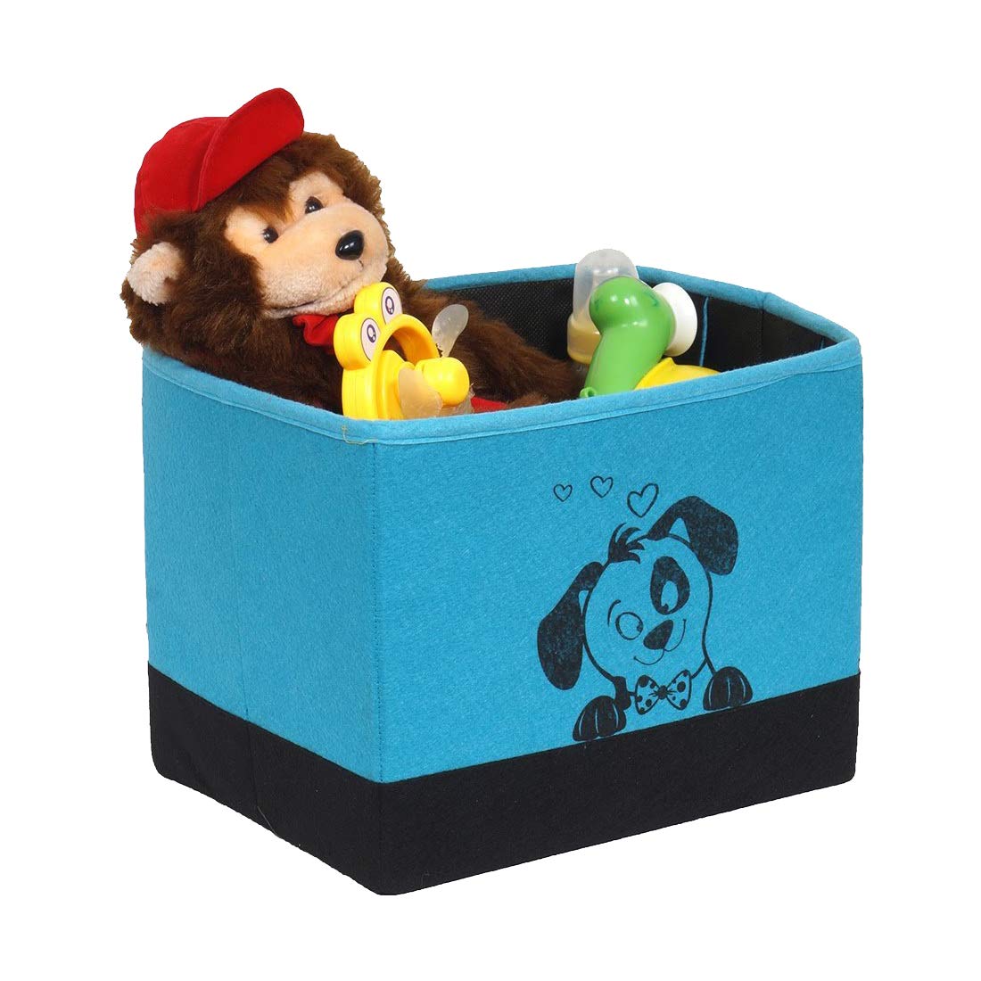 PrettyKrafts Toys storage Box, Storage organizer for kids, Jute Brown