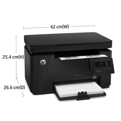 HP Laserjet Pro M126Nw All-in-One B&W Wireless Monochrome Laser Printers for Home: Print, Copy, & Scan, Compact, Easy Mobile Printing, Black