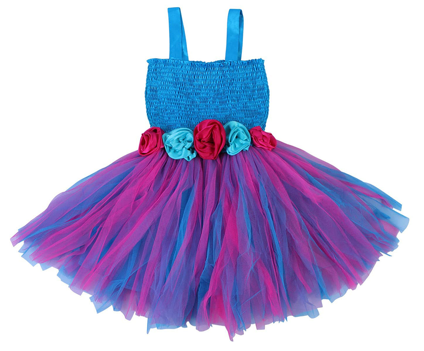 PINK WINGS Baby Girl Satin-Net Knee Length Tutu Frock