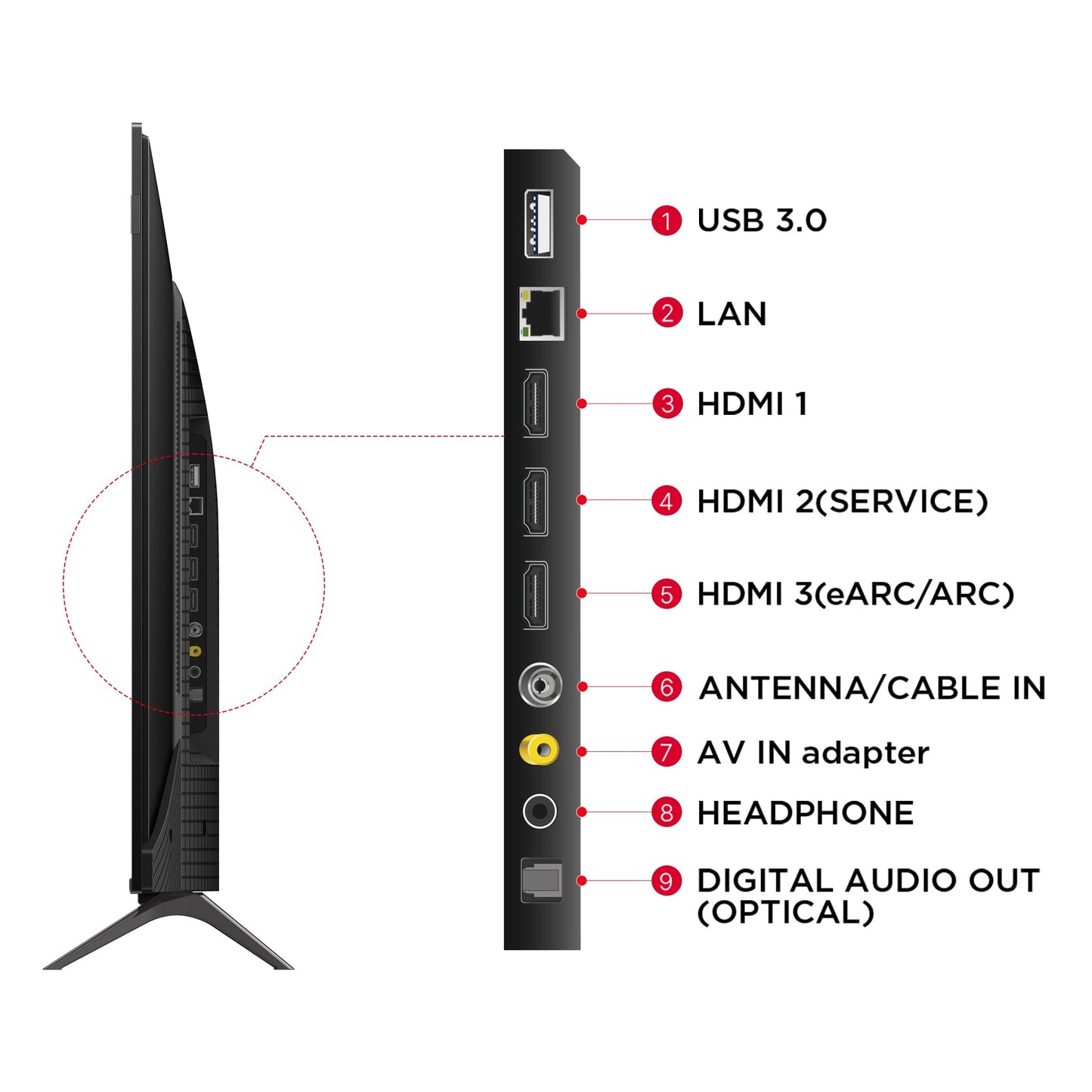 TCL 139 cm (55 inches) 4K Ultra HD Smart QLED Google TV 55C61B (Black)