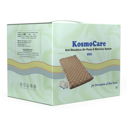 KosmoCare Anti Decubitus Bubble Air Mattress for Patients Bed Sore MM2 | Anti Bedsore Mattress Pad, Inflatable Air Bed for Patients | Helps in Prevention of Bed Sores