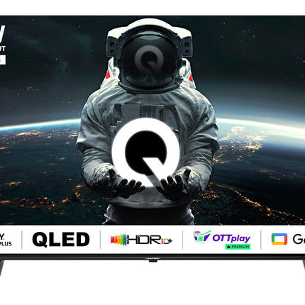 Blaupunkt 126 cm (50 inches) Quantum Dot Series 4K Ultra HD QLED Google TV 50QD7010 (Black) 