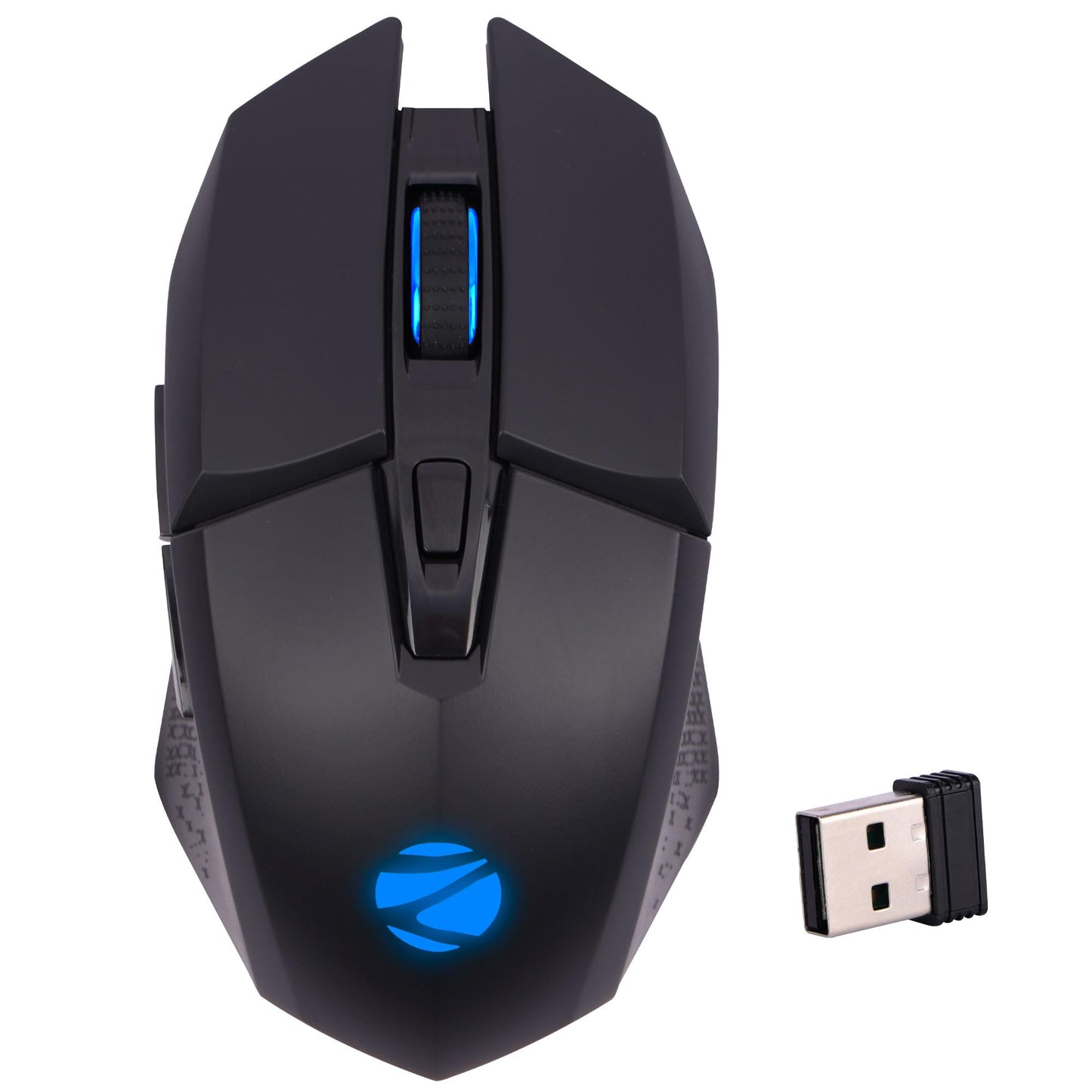 ZEBRONICS-Transformer-M with a High-Performance Gold-Plated USB Mouse: 6 Buttons, Multi-Color LED Lights,High-Resolution Sensor with max 3600 DPI, and DPI Switch(Black)