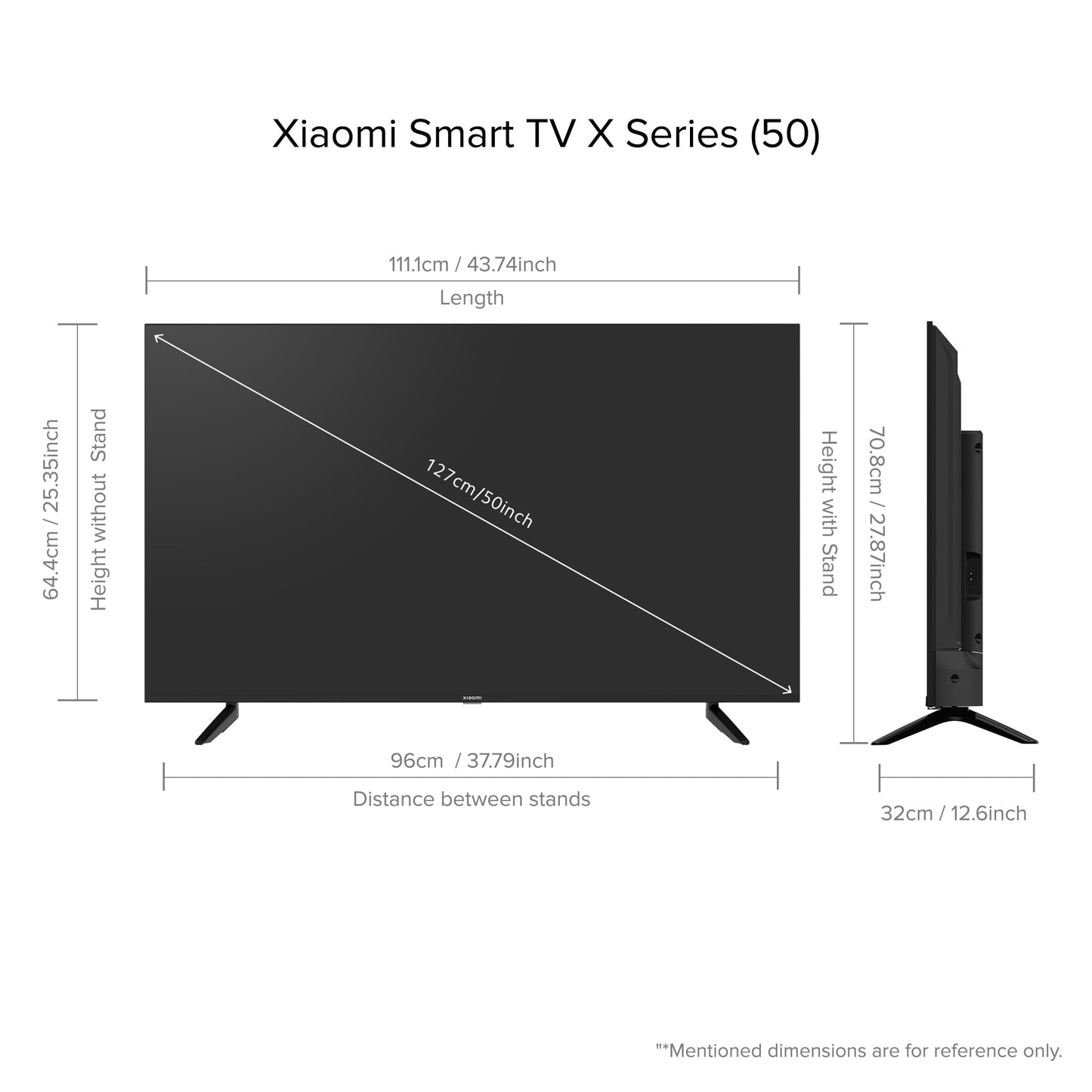 Xiaomi 108 cm (43 inches) A Pro 4K Dolby Vision Smart Google TV L43MA-AUIN (Black)