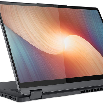 Lenovo IdeaPad Flex Intel Core i3-1215U 14"(35.5cm) WUXGA+ IPS 2-in-1 Laptop (8GB/512GB SSD/Windows 11/MS Office 2021/FHD Camera Digital Pen/Alexa/3 Month Game Pass/Grey/1.5Kg), 82R700KHIN 