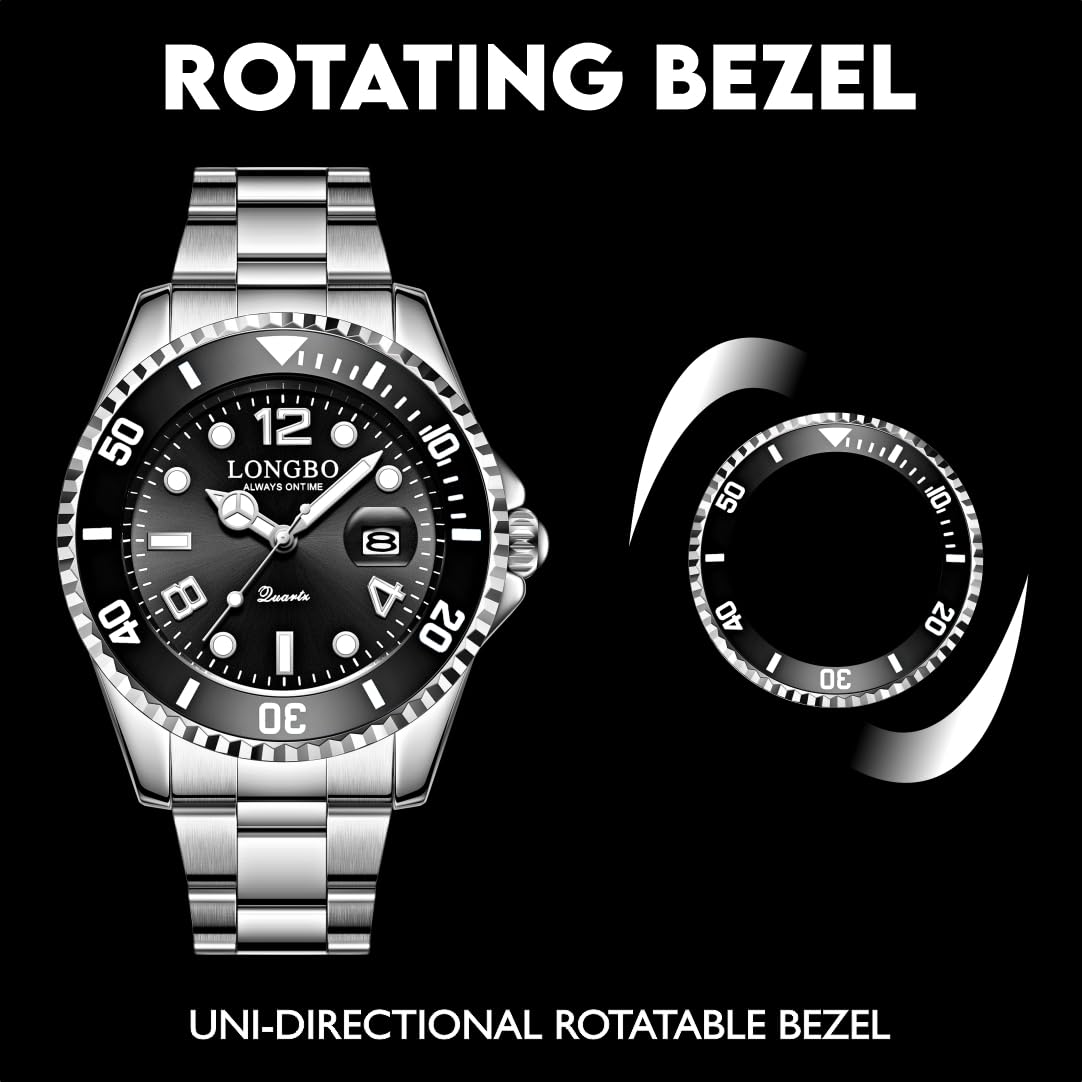 LONGBO Master Royale Analog Stainless Steel Watch For Men