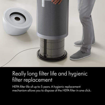 Dyson Air Purifier Big+Quiet |Covers 1100 Sq. Ft| Advanced HEPA H13 filtration|Removes 99.95% of allergens & pollutants as small as PM 0.1| LCD Screen |Smart Control| 2 Year Warranty 