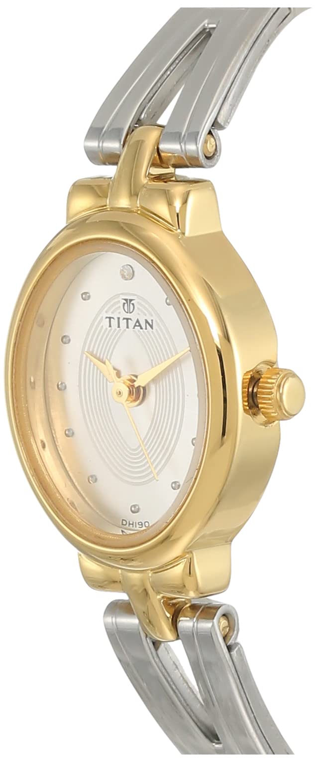 Titan Karishma Revive Analog Champagne Dial Women's Watch-NL2594YM01