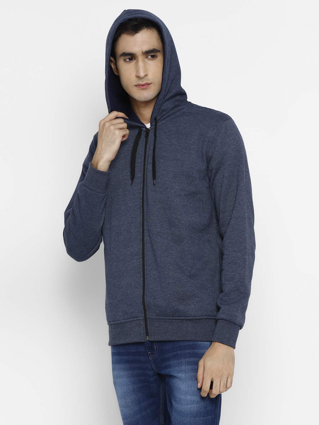 Alan Jones Clothing Men's Cotton Hooded Sweatshirt